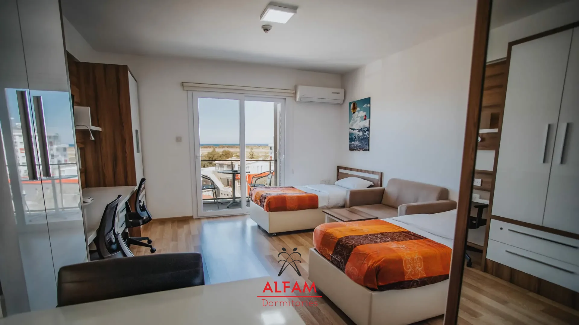 Alfam Vista yurt odası iç görünümü