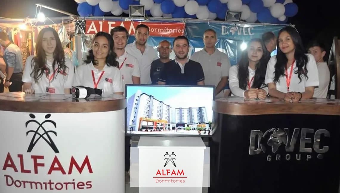 Alfam Student Dormitories at EMU Spring Festival...